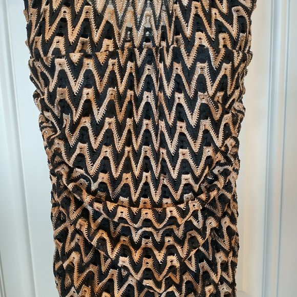 Women's Le Chateau size S safari style strapless dress - made in Canada - Picture 5 of 12